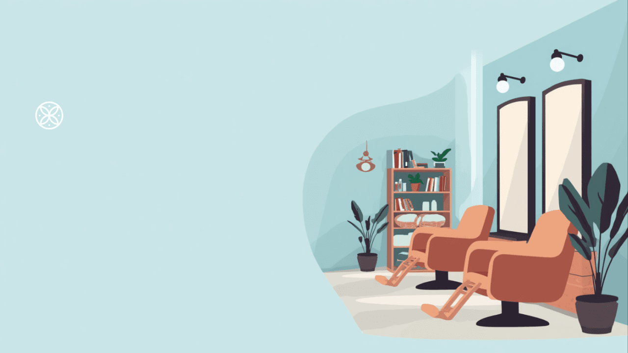 Illustrazione di uno schermo digitale con simboli di accessibilità, prenotazioni online e servizi alla persona, su sfondo azzurro.